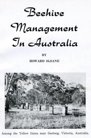Cover of Beehive Management in Victoria by Howard Sloane